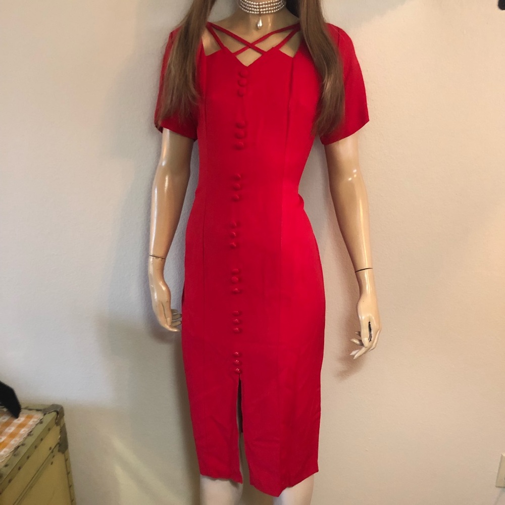 Vintage Red Dress